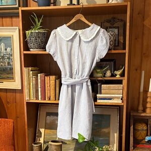 Monteau Peter Pan Collar Dress size L